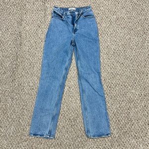 Abercrombie Curve Love Ultra High Rise 90s Straight Jean